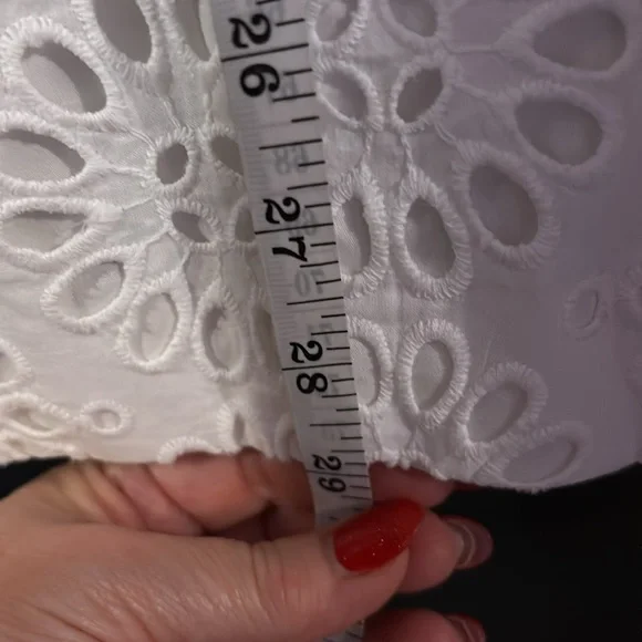 NWT Lilly Pulitzer Shelli oversized pinwheel eyelet dress. Sz 16. - Picture 11 of 17